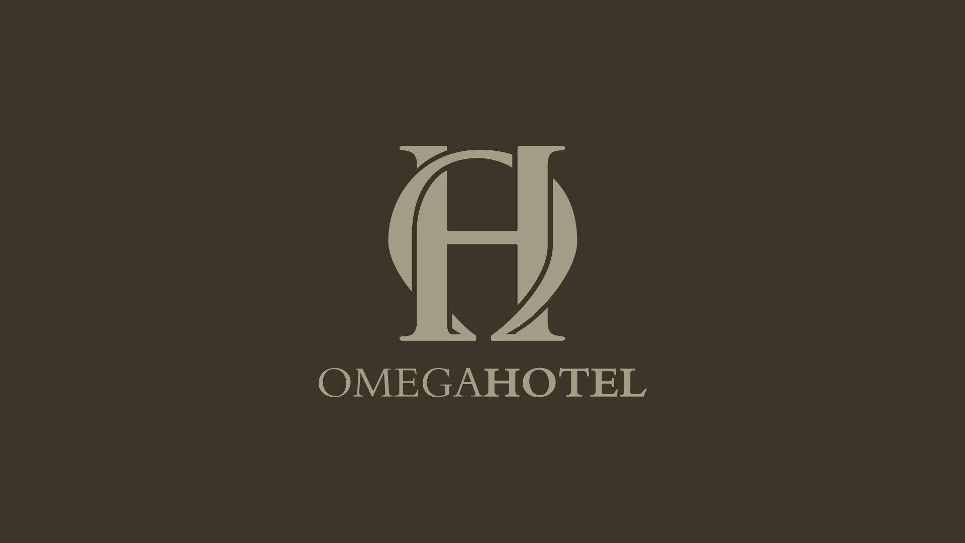 Sygnet i typografia - Branding - Omega Hotel